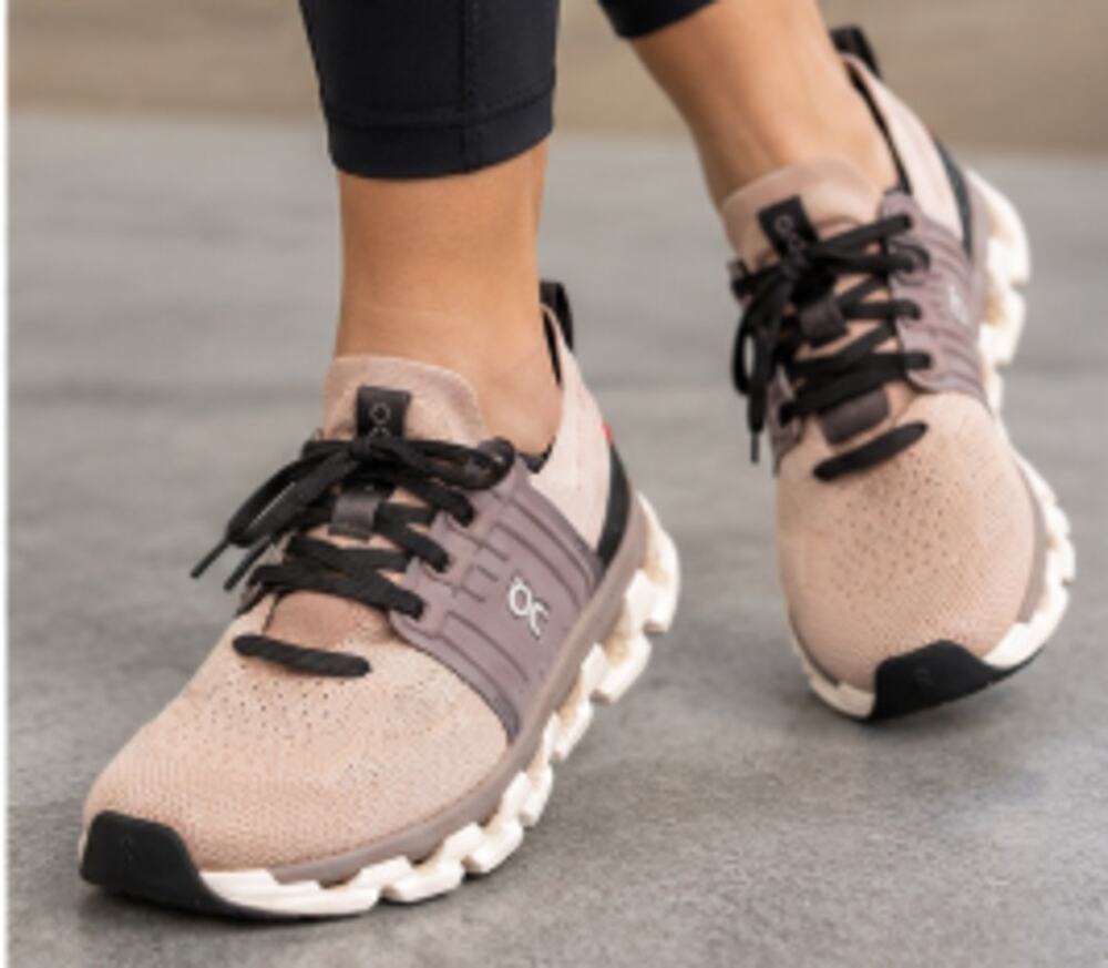 On Cloudswift 3 Women’s Running Shoes Ivory Rose CloudTec Sneakers